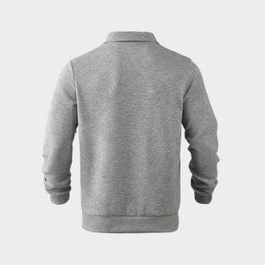 Luxurious Quarter Zip Sweater - Stylish Comfort