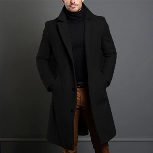 Premium Men's Wool Jacket - Warm & Stylish