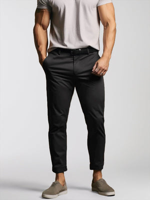 Premium Stretch Men's Chinos - Comfortable Fit
