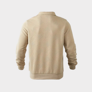 Luxurious Quarter Zip Sweater - Stylish Comfort