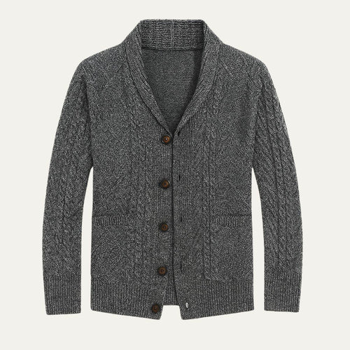Luxurious Cashmere Men's Cardigan