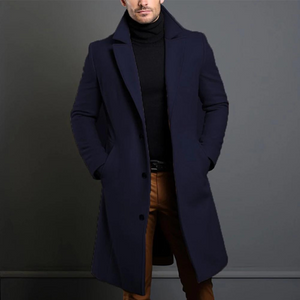 Premium Men's Wool Jacket - Warm & Stylish