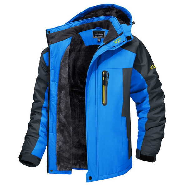Durable Waterproof Men's Insulated Winter Jacket