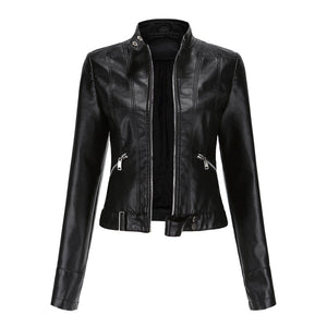 Stylish Women's Leather Jacket - Premium Quality