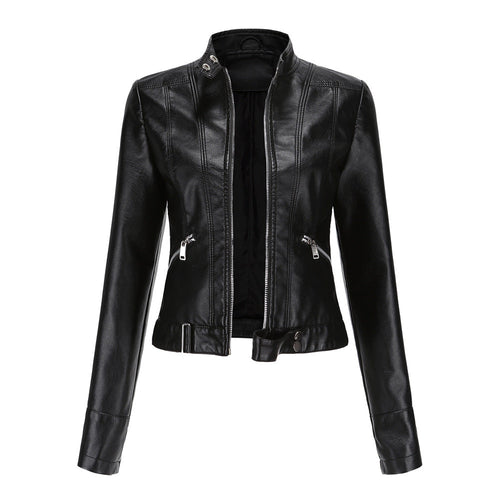 Stylish Women's Leather Jacket - Premium Quality