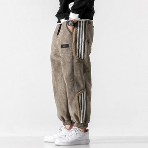 Cozy Sherpa-Lined Men's Jogging Pants – Trendy Urban Style