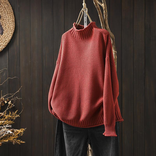 Cozy Knitted Jumper Stylish Warm