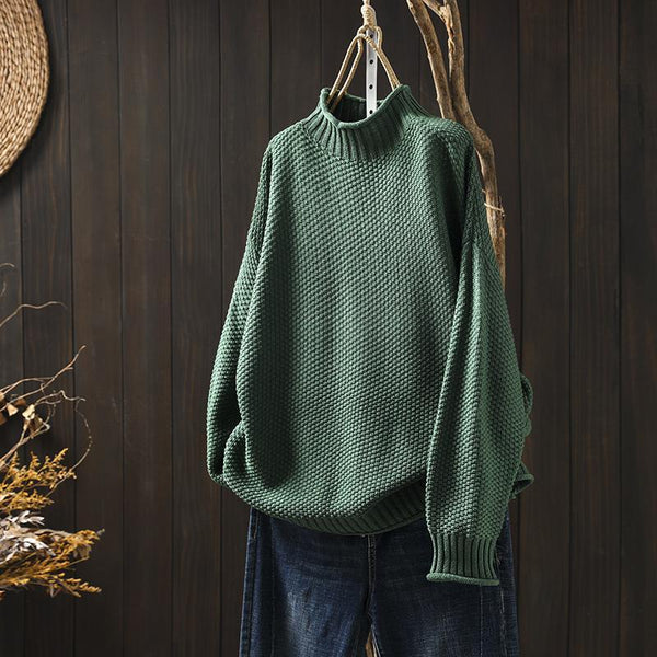 Cozy Knitted Jumper Stylish Warm
