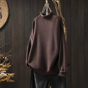 Cozy Knitted Jumper Stylish Warm