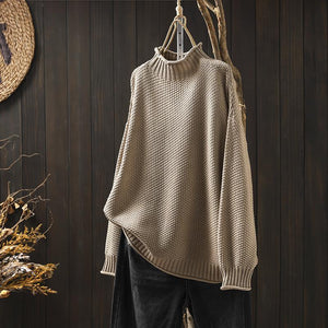 Cozy Knitted Jumper Stylish Warm