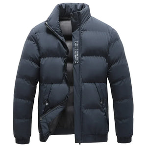 Stylish Weather-Resistant Men's Jacket with Collar – Functional & Durable