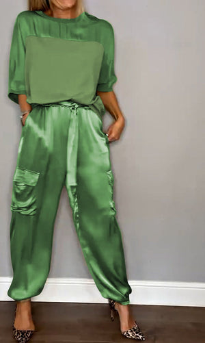 Luxurious Satin Pajama Set