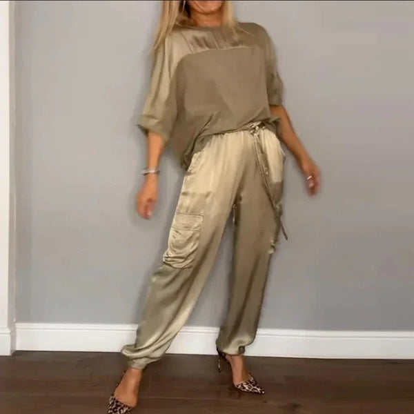 Luxurious Satin Pajama Set