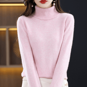 Luxurious Women's Cashmere Turtleneck Sweater