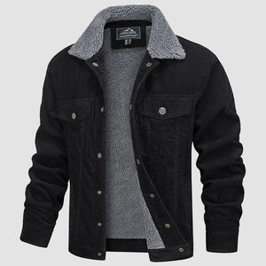 Stylish Men’s Corduroy Jacket - Trendy and Comfortable