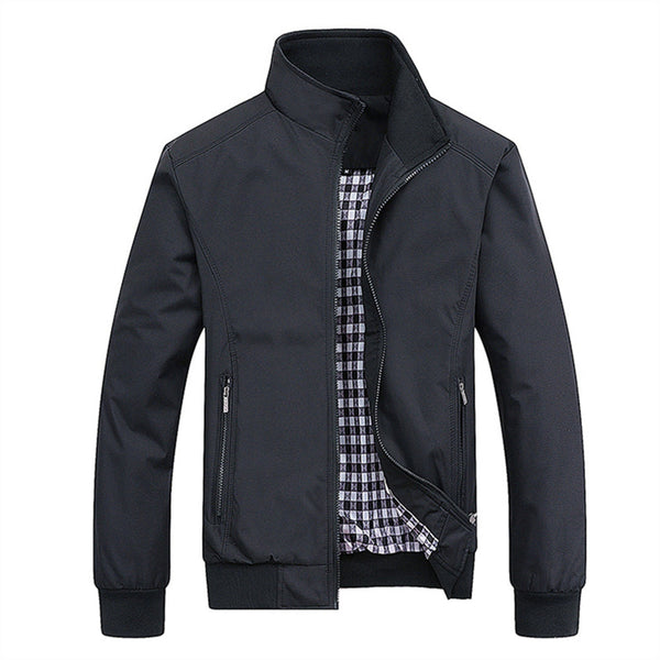 Stylish Waterproof Men's Jacket with Versatile Comfort