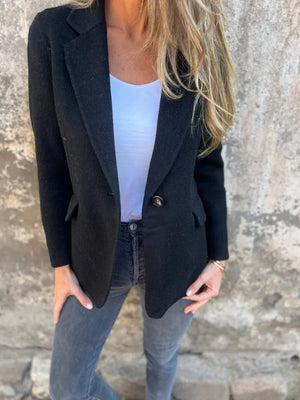 Stylish Casual Long Sleeve Lapel Jacket