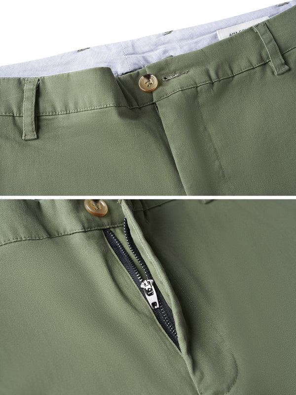 Premium Stretch Men's Chinos - Comfortable Fit