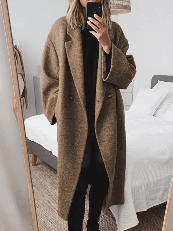 Elegant Classic Women's Long Winter Coat