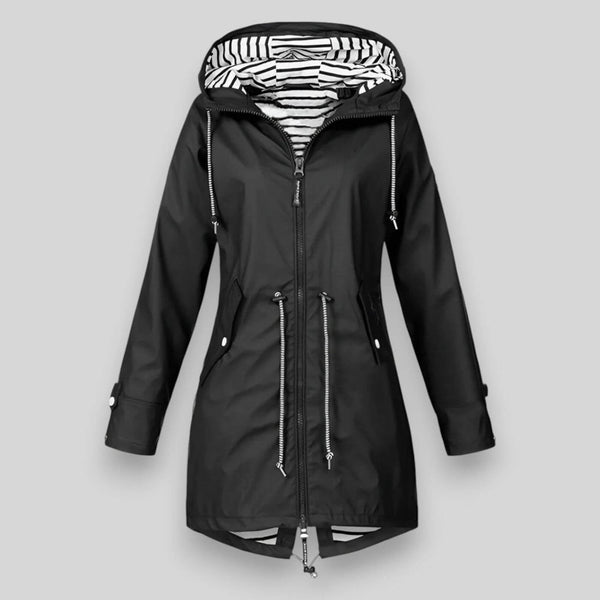 Stylish Women's Waterproof Jacket with Comfort