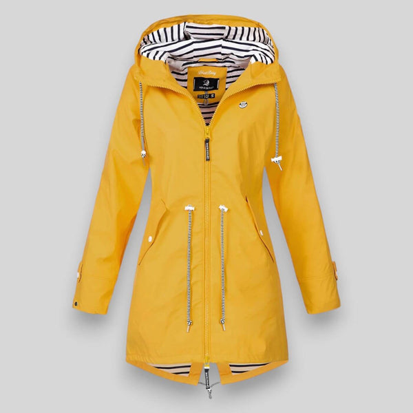Stylish Women's Waterproof Jacket with Comfort