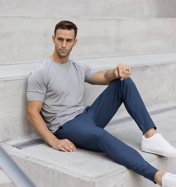 Comfortable Slim Fit Stretch Trousers