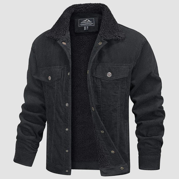 Stylish Men’s Corduroy Jacket - Trendy and Comfortable