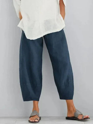 Relaxed Fit Women's Comfortable Trousers
