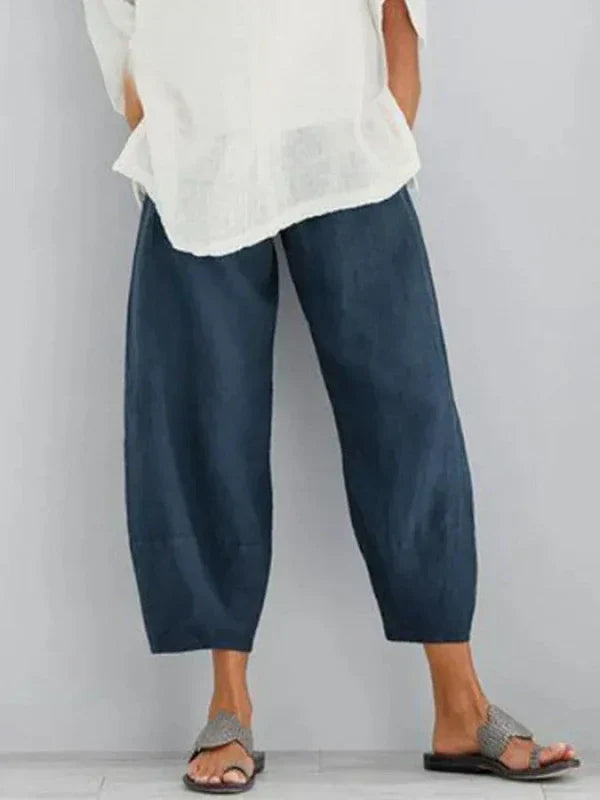 Relaxed Fit Women's Comfortable Trousers