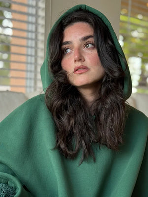 Cozy Sherpa Hoodie Blanket – Ultimate Comfort Cocoon