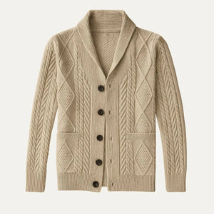 Luxurious Cashmere Men's Cardigan