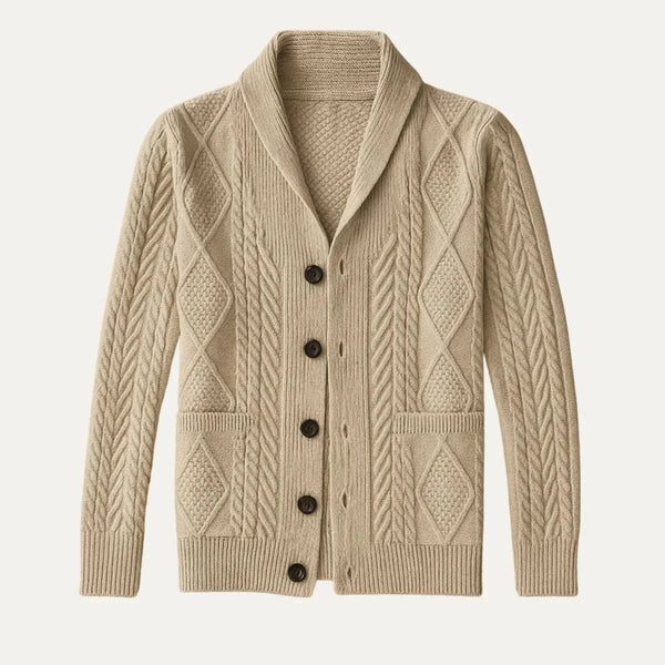 Luxurious Cashmere Men's Cardigan
