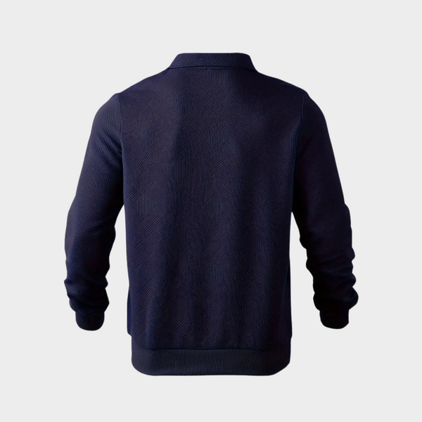 Luxurious Quarter Zip Sweater - Stylish Comfort