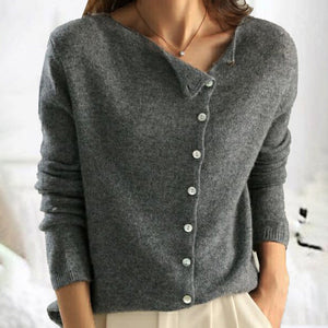 Luxurious Cashmere Cardigan | Stylish Button-Down Autumn Sweater