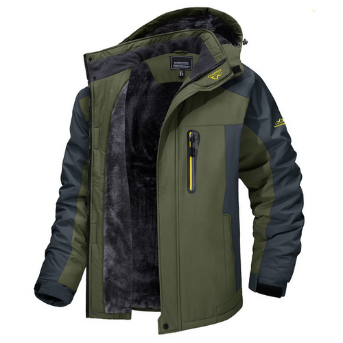 Durable Waterproof Men's Insulated Winter Jacket