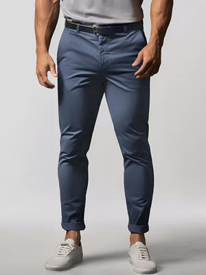 Premium Stretch Men's Chinos - Comfortable Fit