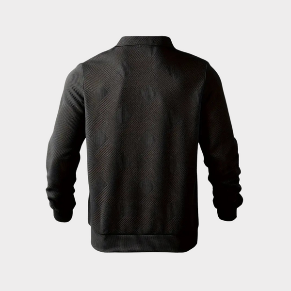 Luxurious Quarter Zip Sweater - Stylish Comfort