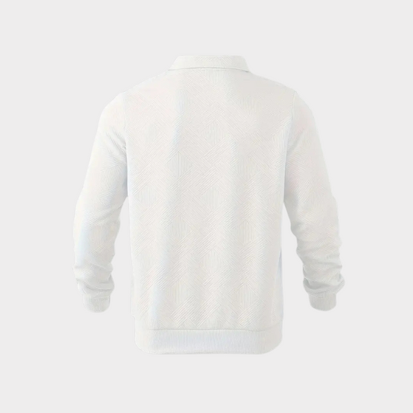 Luxurious Quarter Zip Sweater - Stylish Comfort