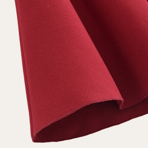 Elegant Wool Cape Coat for Women