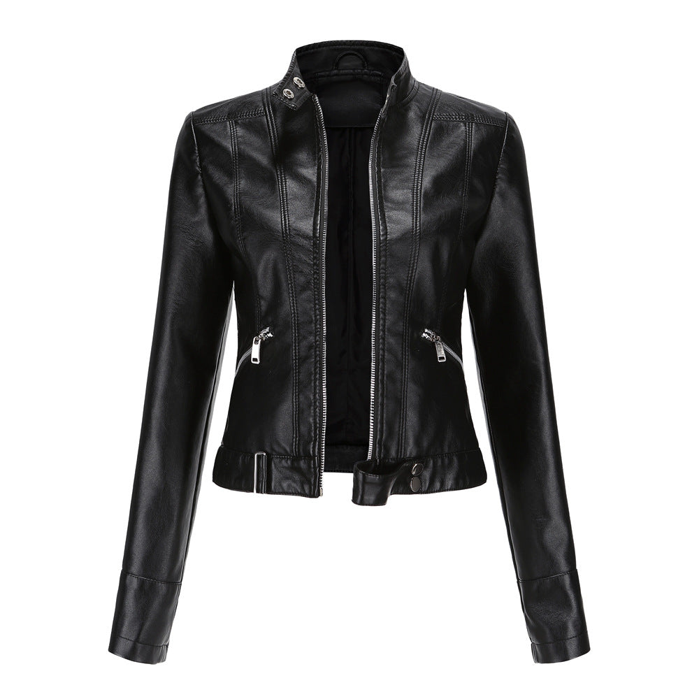 Stylish Women's Leather Jacket - Premium Quality