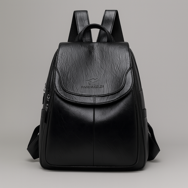 Stylish Anti-Theft Leather Backpack for Women
