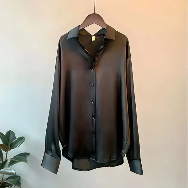 Luxurious Silk Shirt for women | Stylish Design