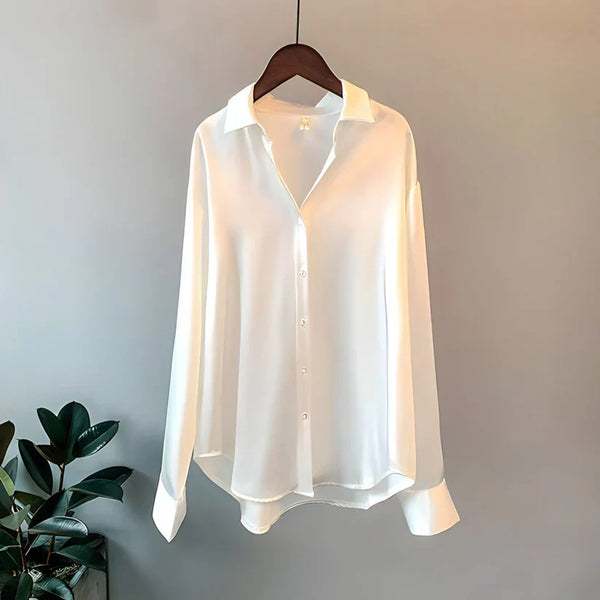 Luxurious Silk Shirt for women | Stylish Design