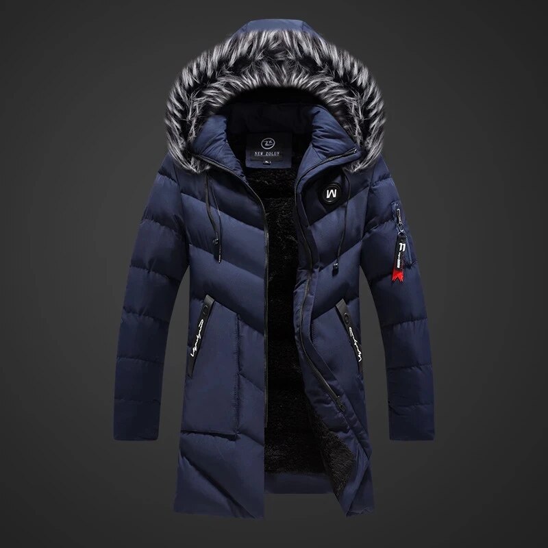Stylish Insulated Men's Winter Coat