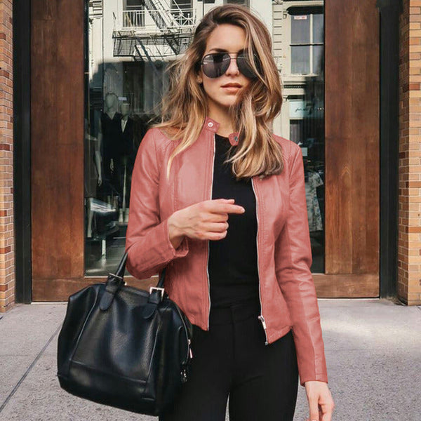 Stylish Genuine Leather Jacket for Women