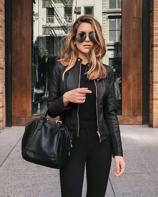 Stylish Genuine Leather Jacket for Women