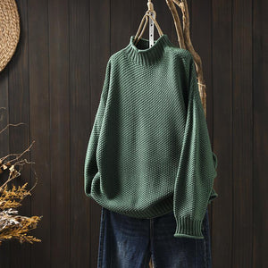 Cozy Knitted Jumper Stylish Warm