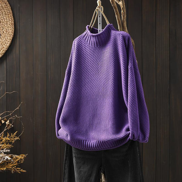 Cozy Knitted Jumper Stylish Warm