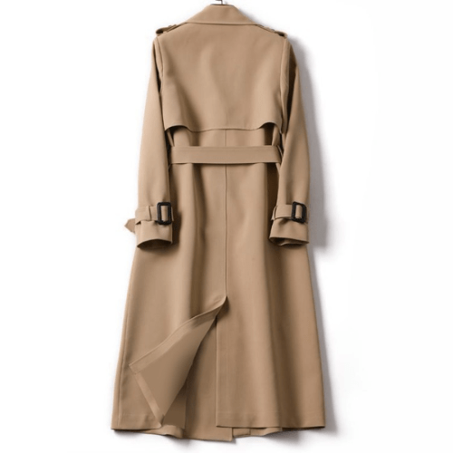 Chic Women's Trench Coat Stylish Vintage Design Modern Elegance