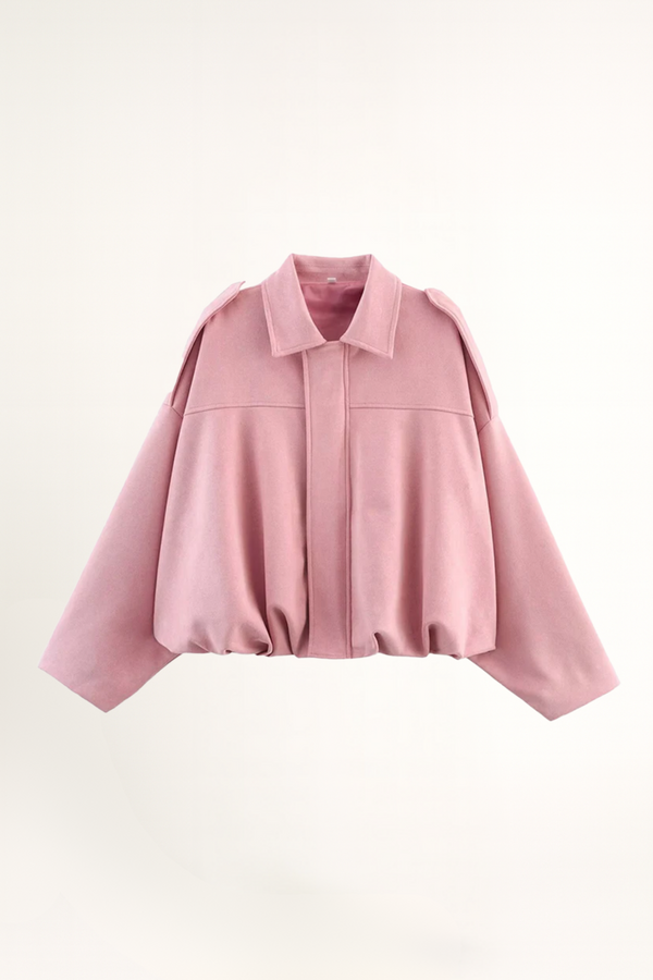 Stylish Women's Suede Jacket - Soft & Comfortable